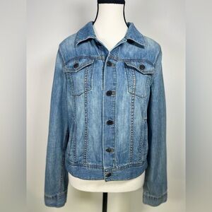 Talbots Light Blue Denim Jean Jacket | Size S